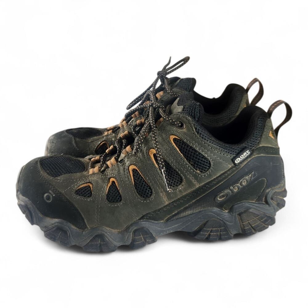 Men's Obos 8.5 Sawtooth II Low Waterproof Hiking Shoes Shadow Burlap Outdoors